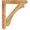 Ekena Millwork Imperial Arts & Crafts Rough Sawn Bracket, Western Red Cedar, 4"W x 28"D x 32"H BKT04X28X32IMP03RWR - alternate 4